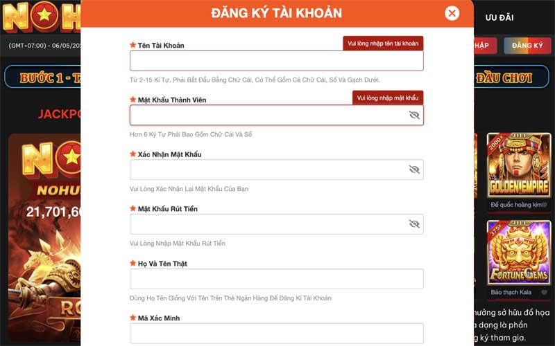 Hướng dẫn chi tiết cách đăng ký Nohu90 thành công